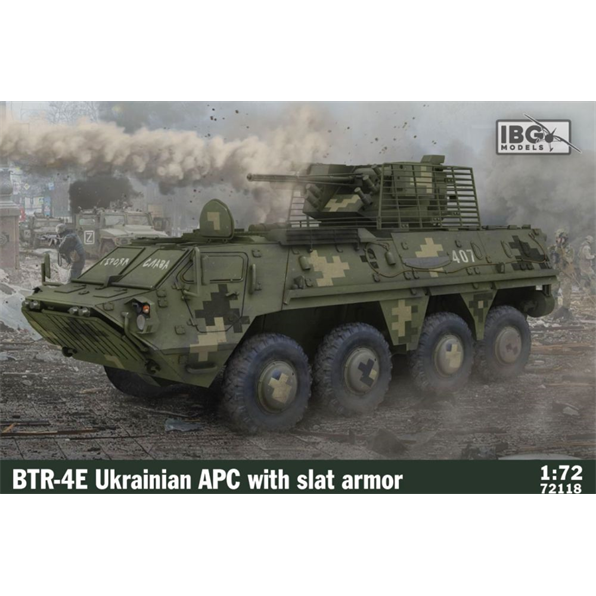 BTR-4E Ukrainian APC w/Slat Armour