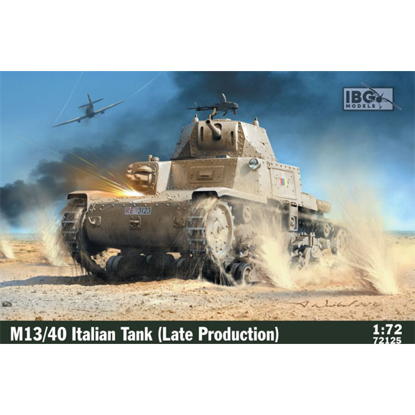 M13/40 Italian Tank (III Series Late Production)
