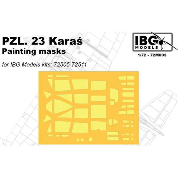 PZL 23 Karas Painting Masks