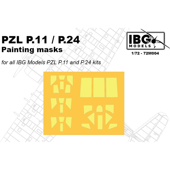 PZL P.11/P.24 Painting Masks