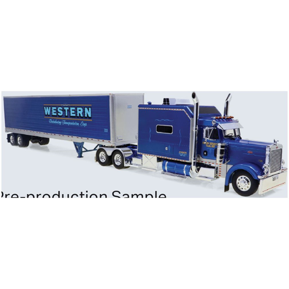 Peterbilt 379 Tractor 1997 and Trailer: Western Distributing Transportation Cor