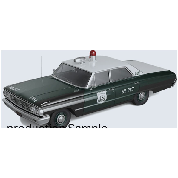 Ford Galaxie 500 Police Car 1964: New York City Police Dept