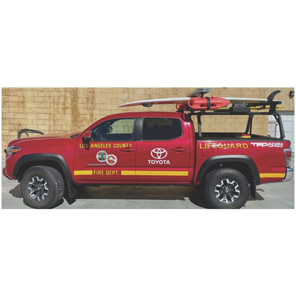 Toyota Tacoma TRD 4X4 2022: L.A County Lifeguards