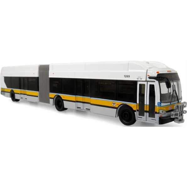 NFI Xcelsior XN60 Articulated Transit Bus MBTA Boston
