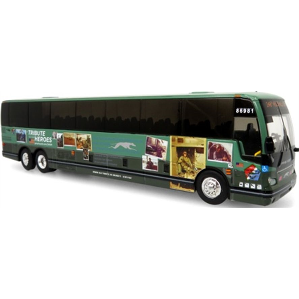 Prevost X3-45 Coach Greyhound Military Tribute Special Edition 240th ASLT Hel Co