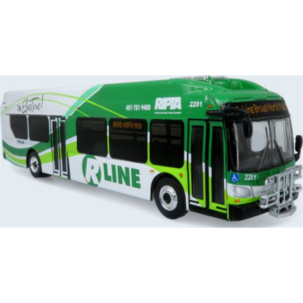 NFI Xcelsior Charge NG Electric Transit Bus Rhode Island Public Transit Authority
