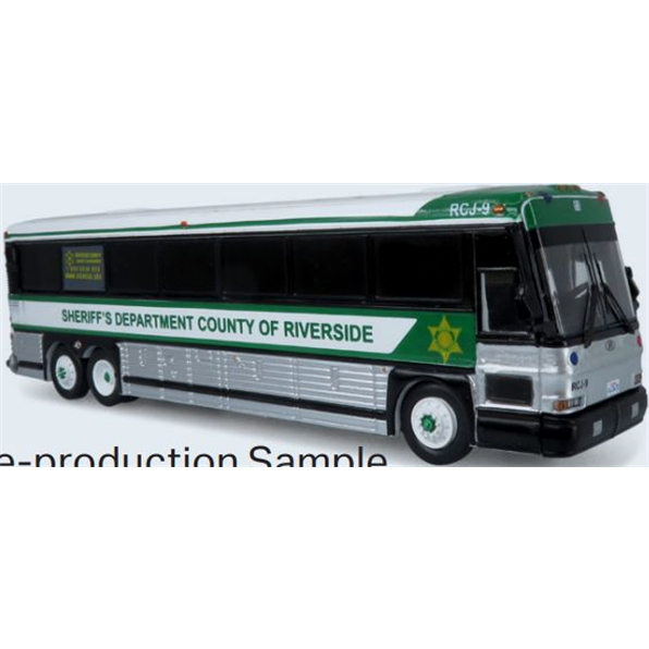 MCI D4000 Coach Riverside County Sheriff Bus