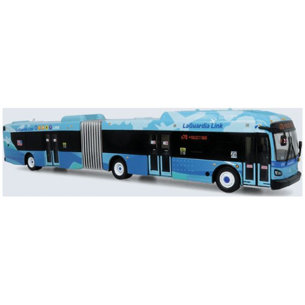 NFI Xcelsior XN60 Articulated Transit Bus: Laguardia Link