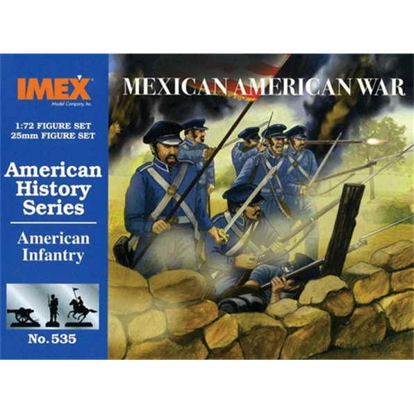 Mexican American War 1840s US Infantry