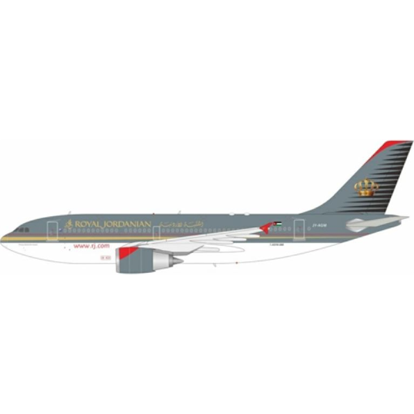 Airbus A310-300 Royal Jordanian Airline JY-AGM w/Stand