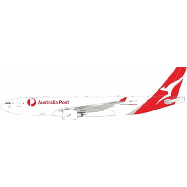Airbus A330-202 (P2F) Qantas Freight (Australia Post) VH-EBF w/Stand