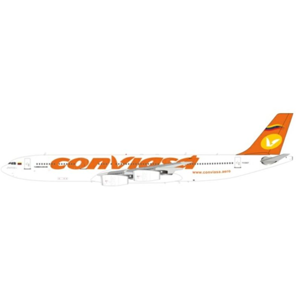 Airbus A340-313 Conviasa YV3507 w/Stand