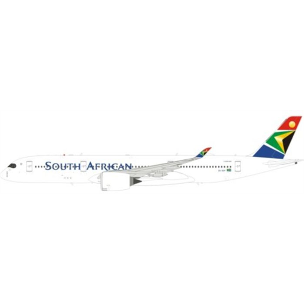 Airbus A350-941 South African Airways ZS-SDF with Stand