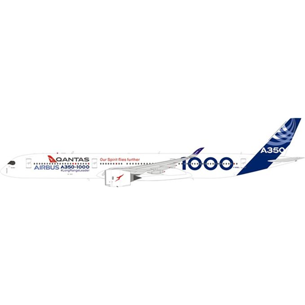 Airbus A350-1000 Airbus/Qantas F-WMIL w/Stand