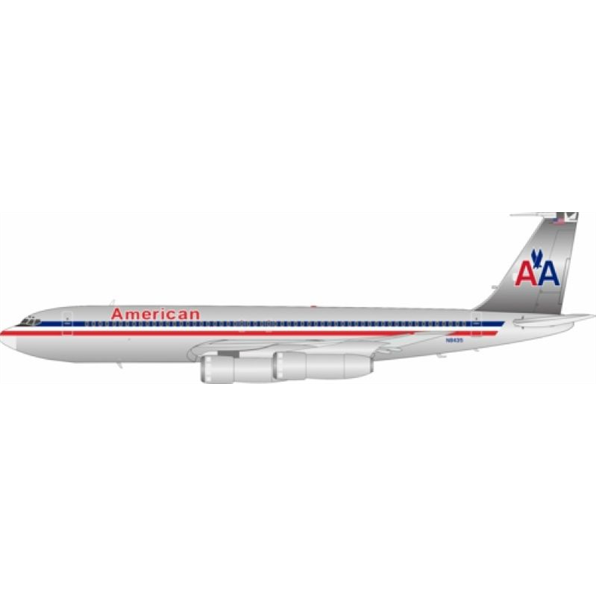 Boeing 707-323B American Airlines N8435 Polished w/Stand