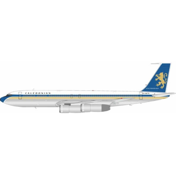 Boeing 707-349C Caledonian Airways G-AWTK w/Stand