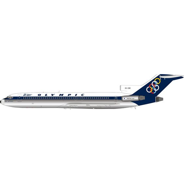 Boeing 727-200 Olympic SX-CBE Polished w/Stand