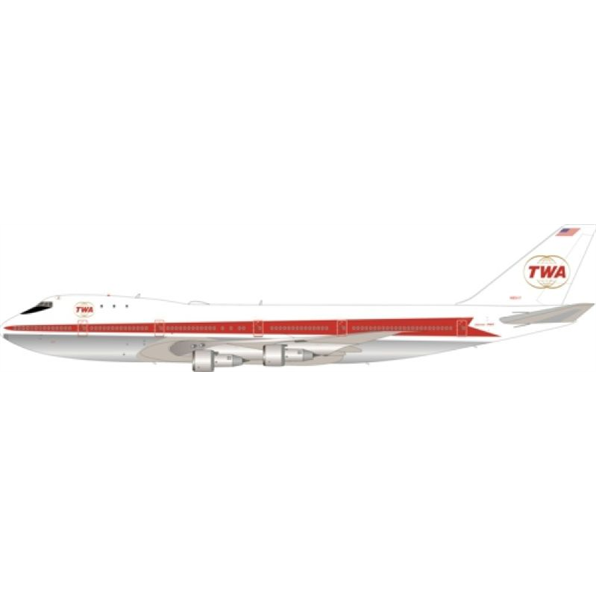 Boeing 747-131 Trans World Airlines TWA N93117 w/Stand