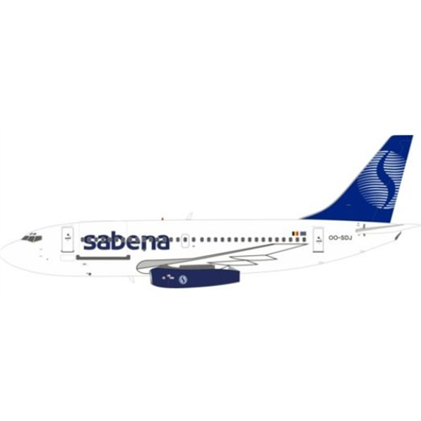 Boeing 737-200 Sabena OO-SDJ with Stand
