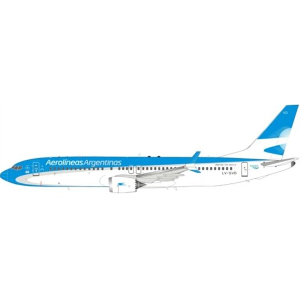 Boeing 737-8 MAX Aerolineas Argentinas LV-GVD with Stand