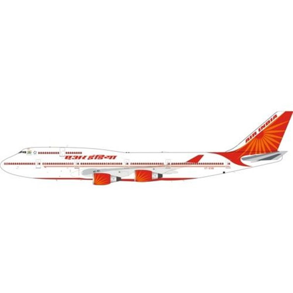 Boeing 747-437 Air India VT-EVB Plus Stand