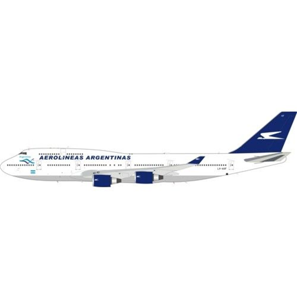Boeing 747-400 Aerolineas Argentinas LV-AXF Plus Stand