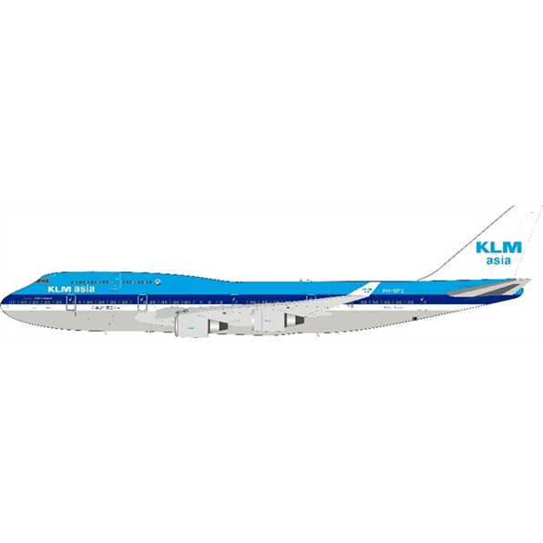Boeing 747-406M KLM Asia PH-BFD with Stand