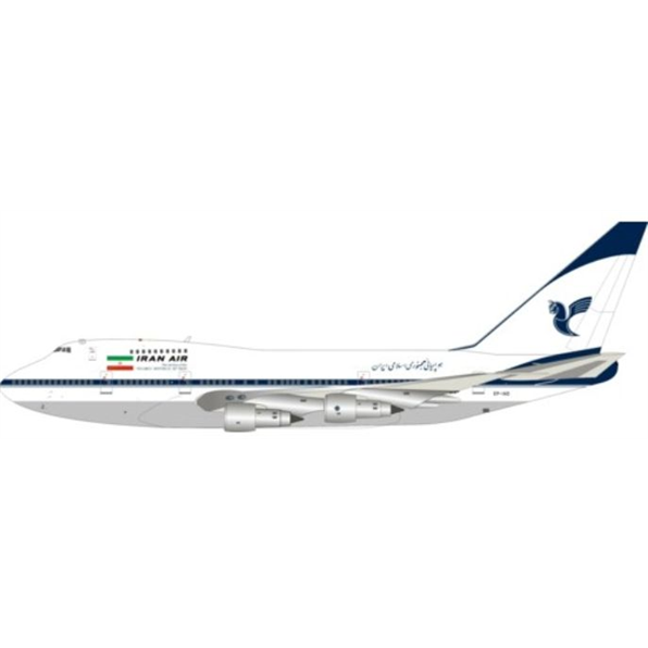 Boeing 747SP Iran Air EP-IAD with Stand