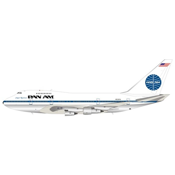 Boeing 747SP-21 PAN AM N530PA w/Stand