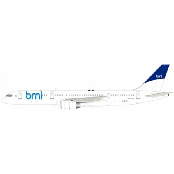 Boeing 757-28A BMI British Midland G-STRY w/Stand