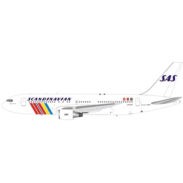 Boeing 767-283/ER Scandinavian Airlines SAS LN-RCC w/Stand