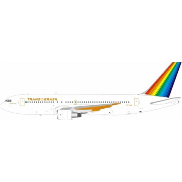 Boeing 767-200 Trans Brazil PT-TAB New Colours w/Stand