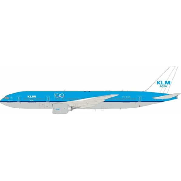 Boeing 777-206ER KLM Asia PH-BQM w/Stand