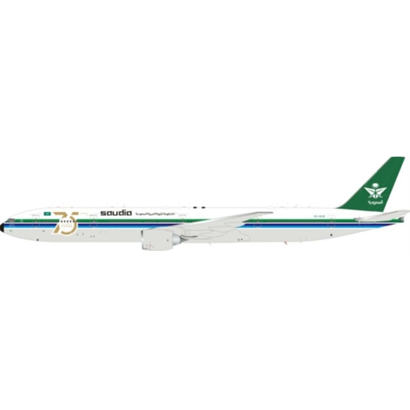 Boeing 777-368/ER Saudia Saudi Arabian Airlines HZ-AK28 w/Stand