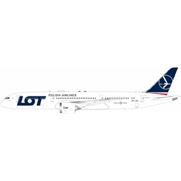 Boeing 787-9 Dreamliner LOT SP-LSG w/Stand