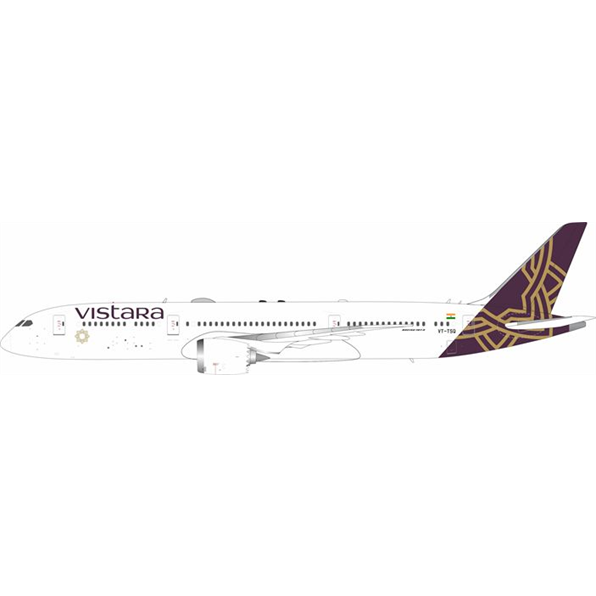 Boeing 787-9 Dreamliner Vistara VT-TSQ w/Stand