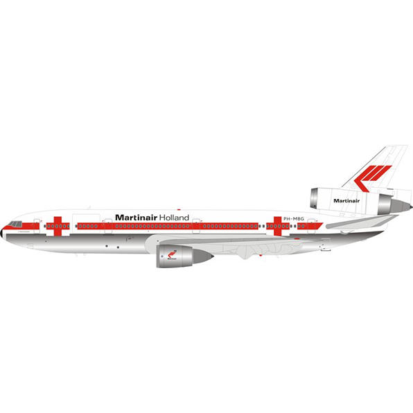 McDonnell Douglas DC-10-30CF Martinair Holland OH-MBG with Stand