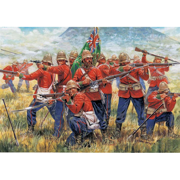 British UI Zulu War British Infantry