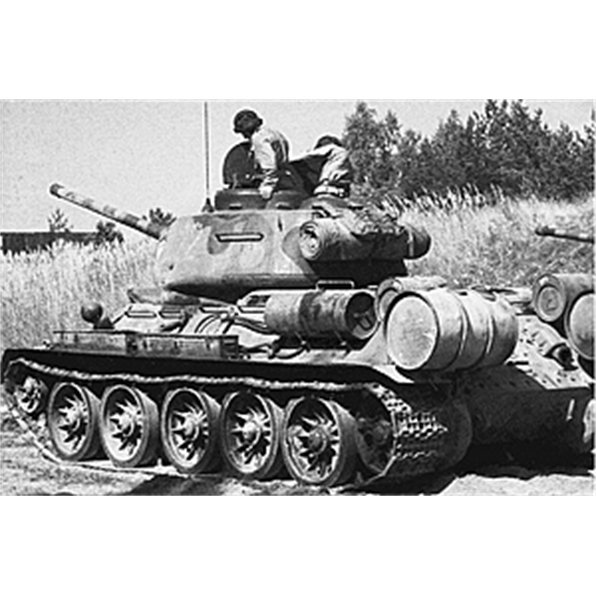 T-34/85 Russian Tank (x2) Fast Assembly