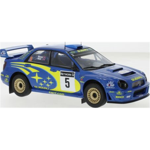Subaru Impreza S7 #5 WRC Rally of Great Britain 2001 R.Burns/R.Reid