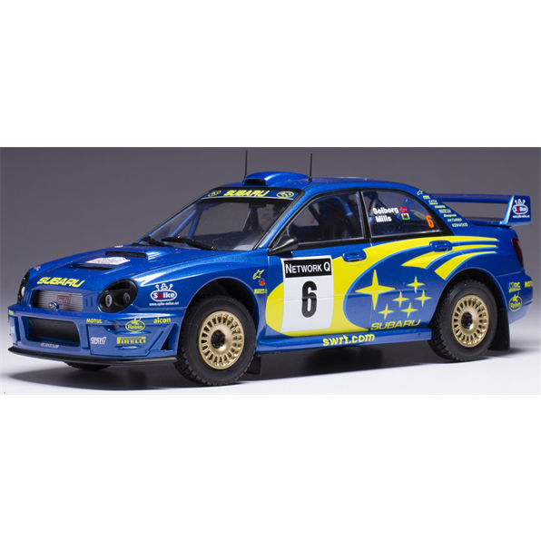 Subaru Impreza S7 #6 WRC Rally of Great Britain 2001 P.Solberg/P.Mills