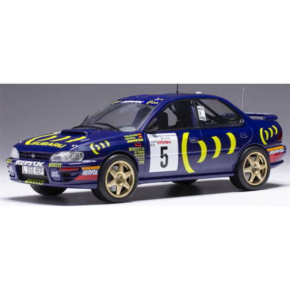 Subaru Impreza 555 #5 WRC Rallye Tour de Corse 1995 C.Sainz/L.Moya
