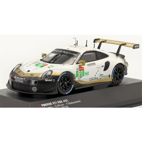 Porsche 911 RSR #91 2nd LMGTE Pro 24h Le Mans 2019 Porsche GT Team
