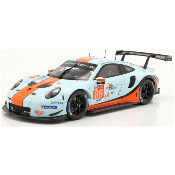 Porsche 911 (991) RSR Gulf #86 24h Le Mans 2018