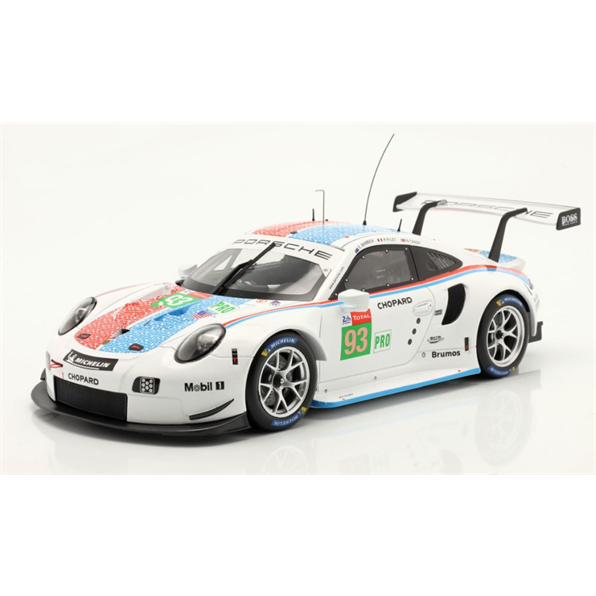 Porsche 911 (991) RSR #93 3rd LMGTE Pro 24 Le Mans 2019 Porsche GT Tandy/Bamber/Pilet