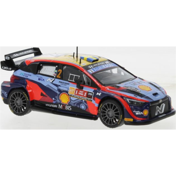 Hyundai i20 N Rally2 #2 WRC2 Rally Ypern 2022 O.Solberg/E.Edmondson