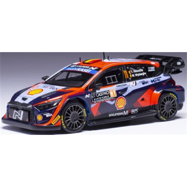 Hyundai i20 N #11 WRC1 Rally Monte Carlo 2023 T.Neuville/M.Wydaeghe