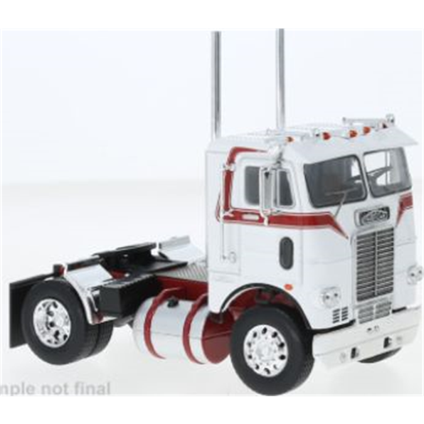 Freightliner COE White/Red 1976