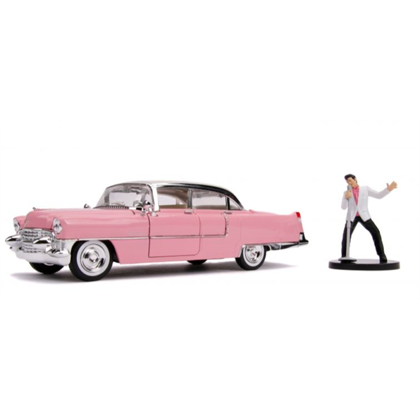 Elvis Presley 1955 Cadillac Fleetwood w/Figure