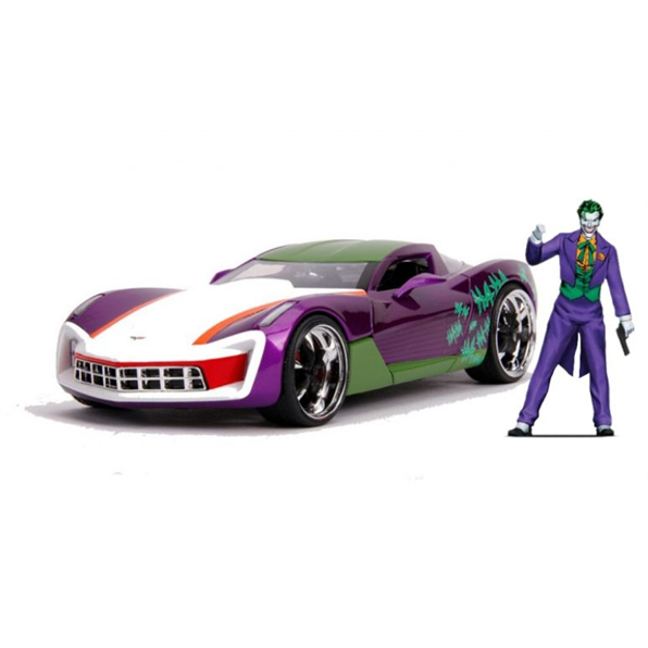 Corvette Stingray Concept 2009 w/Joker Figure